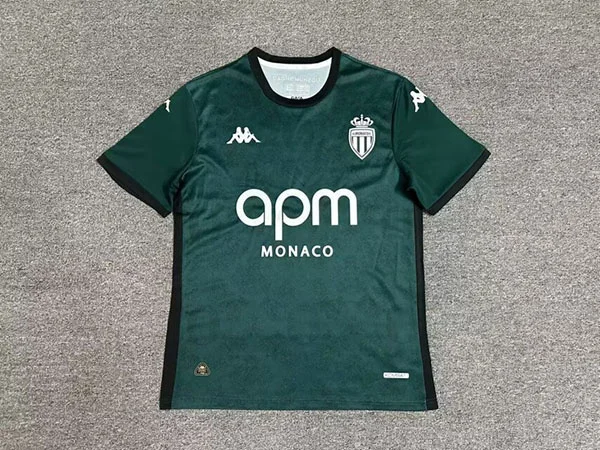 24-25 AS Monaco Away Green soccer Jersey