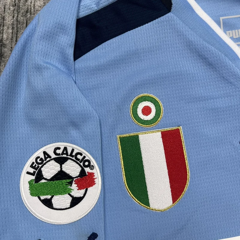 01-02 Lazio home retro soccer jersey