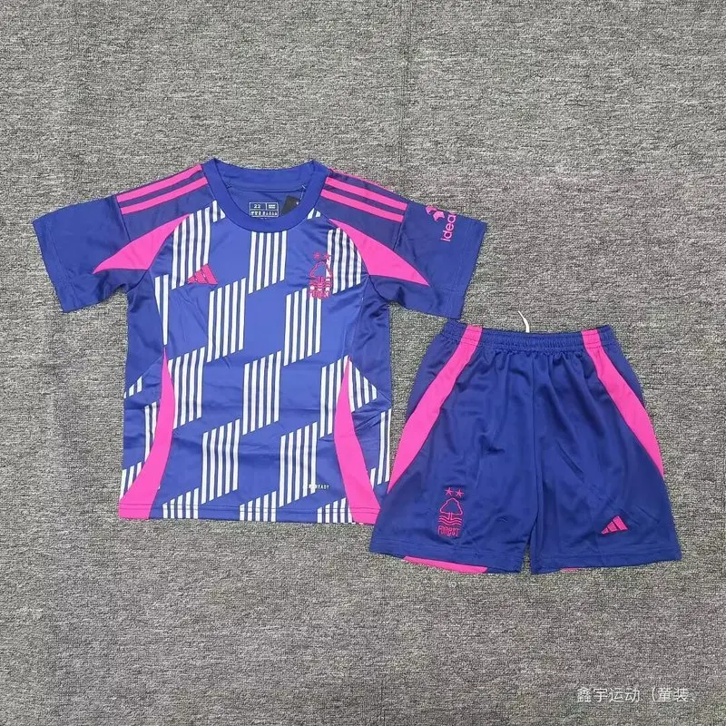 24-25 Nottingham Forest Away Kids soccer jersey