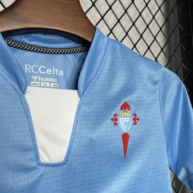 24-25 Celta home kids soccer jersey