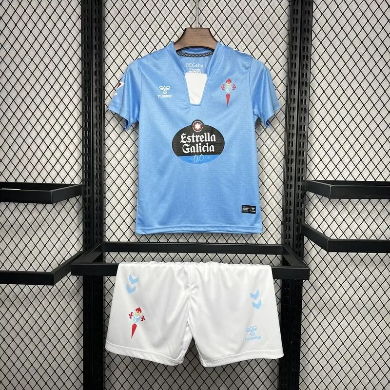 24-25 Celta home kids soccer jersey