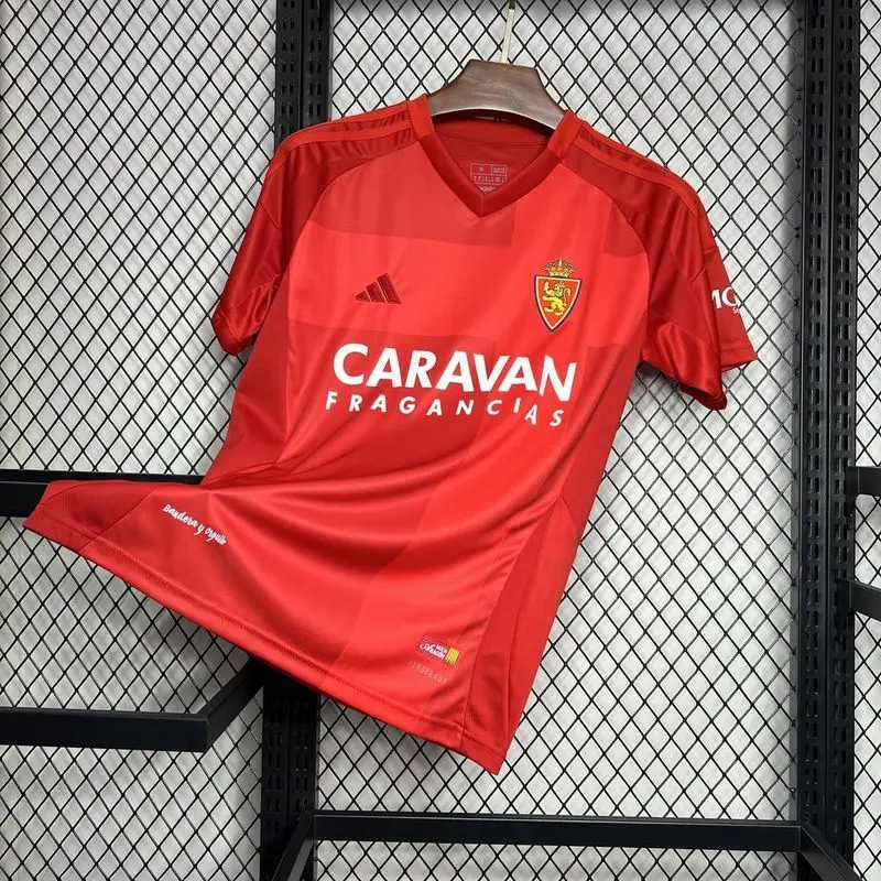 24-25 Real Zaragoza away soccer jersey 