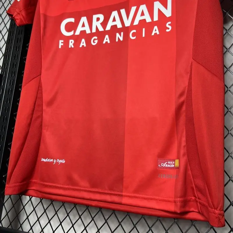 24-25 Real Zaragoza away soccer jersey 