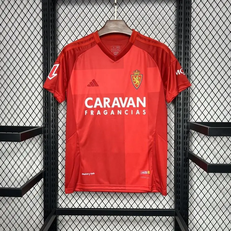 24-25 Real Zaragoza away soccer jersey 