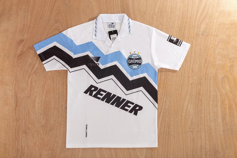 95-96 Gremio away retro soccer jersey