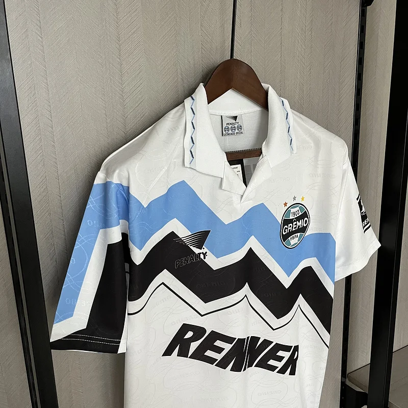 95-96 Gremio away retro soccer jersey