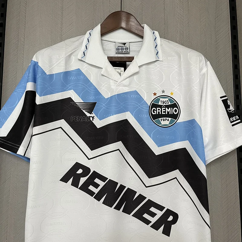 95-96 Gremio away retro soccer jersey