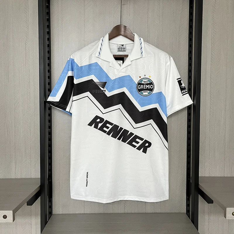 95-96 Gremio away retro soccer jersey