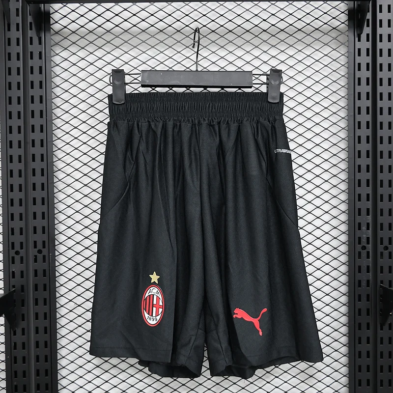 24-25 AC Milan away player version soccer shorts