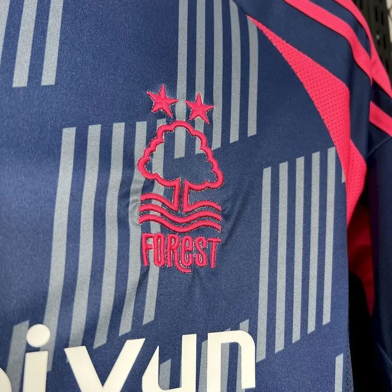 24-25 Nottingham Forest Away soccer Jersey 