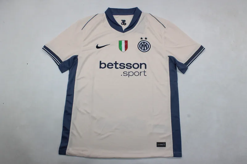 24-25 Inter Milan Away white soccer jersey