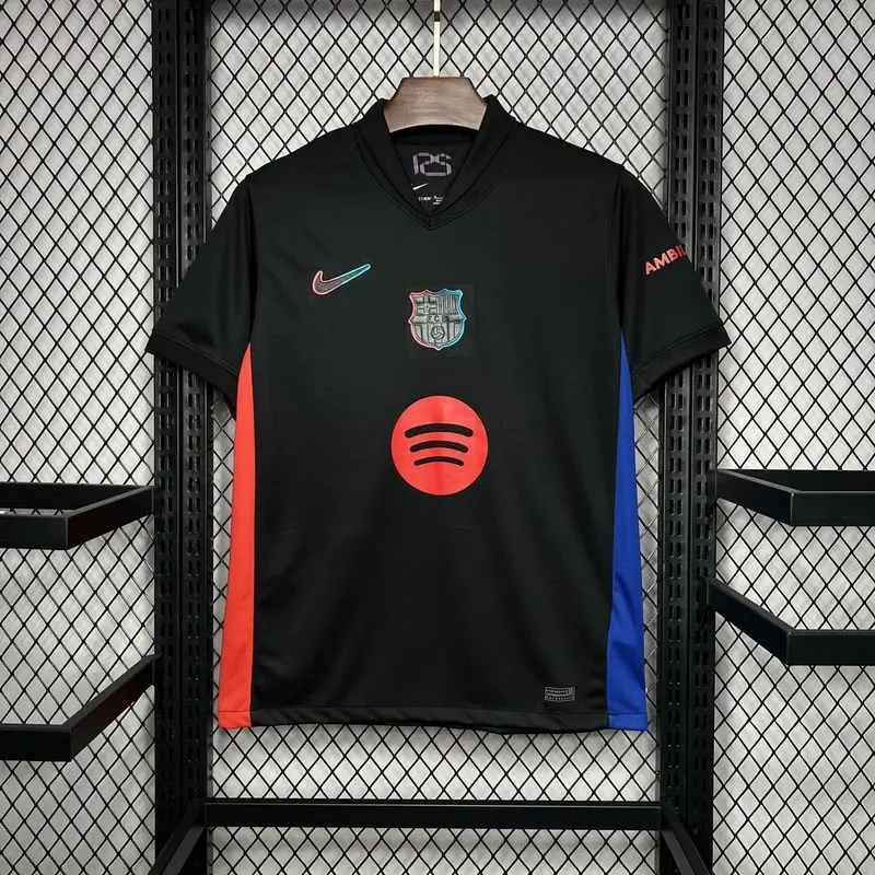 24-25 Barcelona Away soccer jersey 