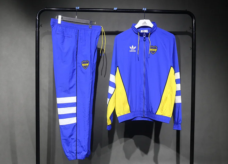 24-25 Boca Juniors blue windbreaker suit