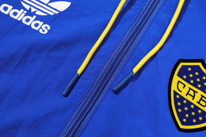 24-25 Boca Juniors blue windbreaker suit