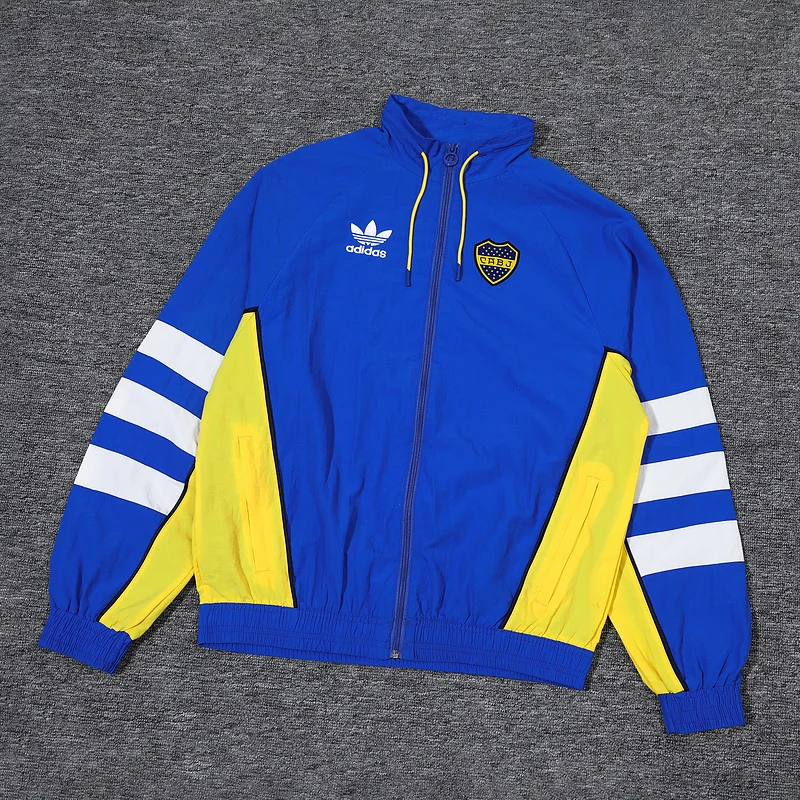 24-25 Boca Juniors blue windbreaker suit