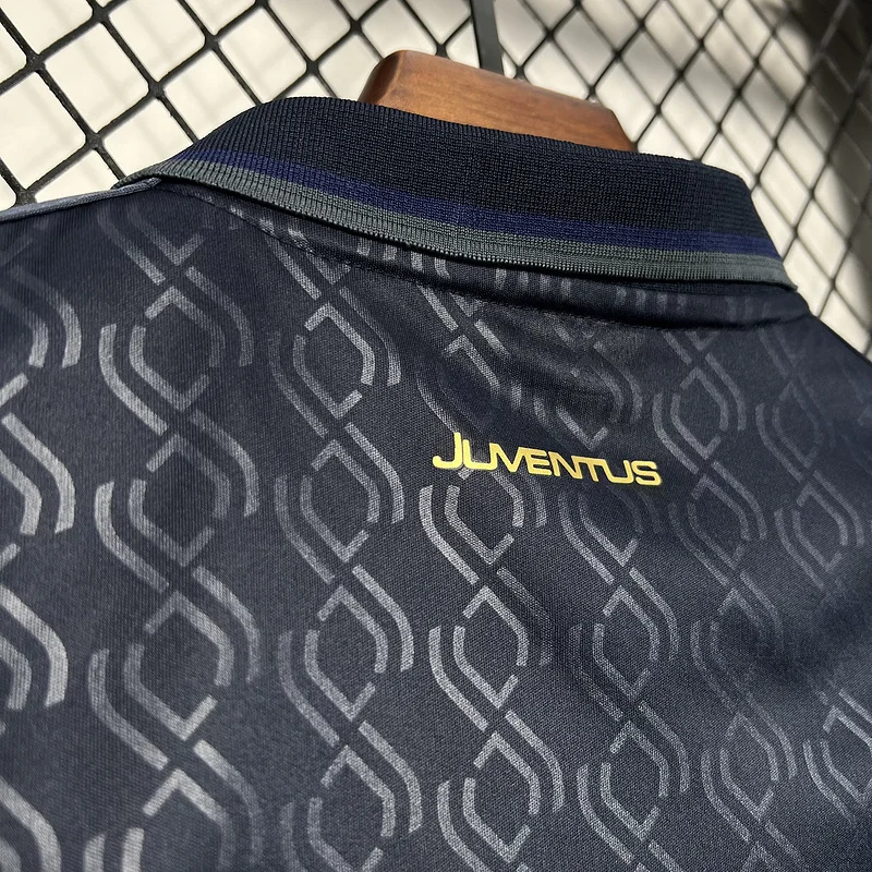 24-25 Juventus third away kid soccer jersey