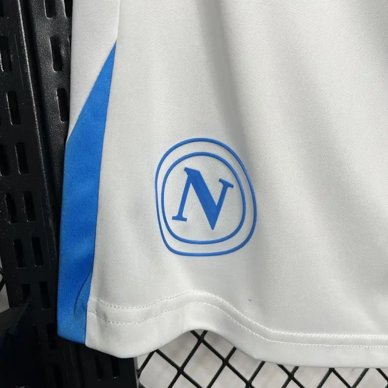 24-25 Napoli home soccer shorts