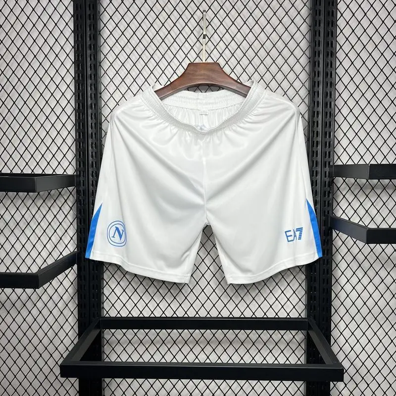 24-25 Napoli home soccer shorts