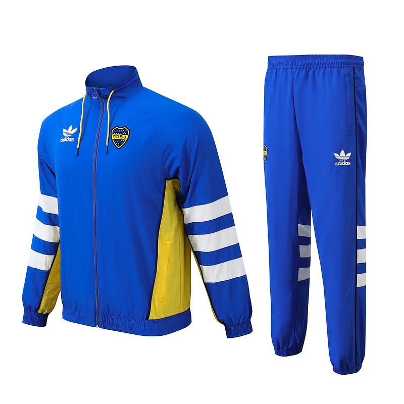 24-25 Boca Juniors blue windbreaker suit