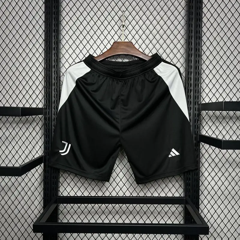 24-25 Juventus home soccer shorts