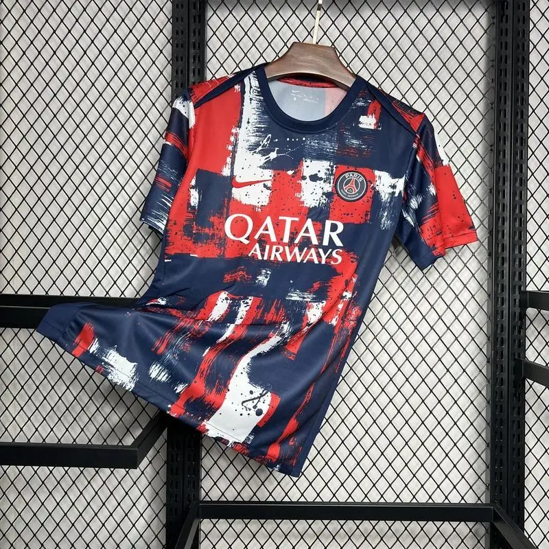 24-25 PSG Pre-Match soccer Jersey