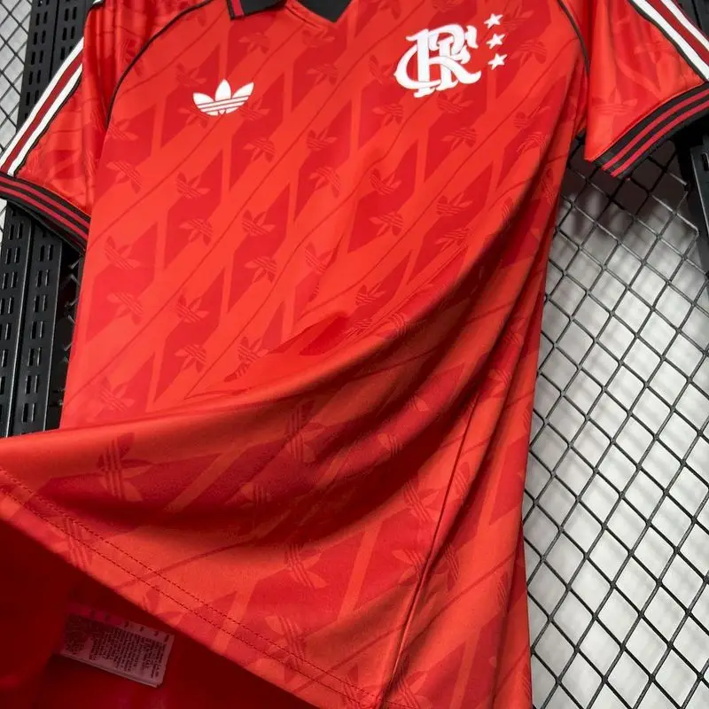 24-25 Flamengo Lifestyler Retro soccer Jersey