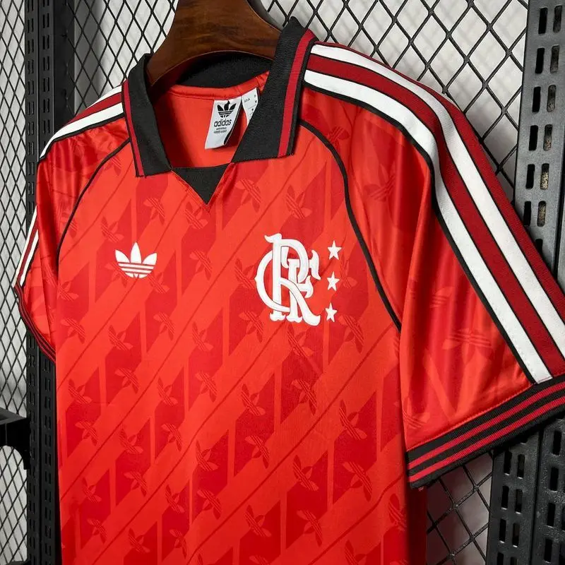 24-25 Flamengo Lifestyler Retro soccer Jersey