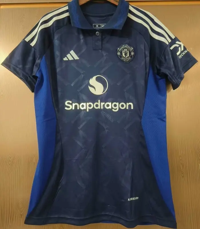 24-25 Manchester United away woman soccer jersey