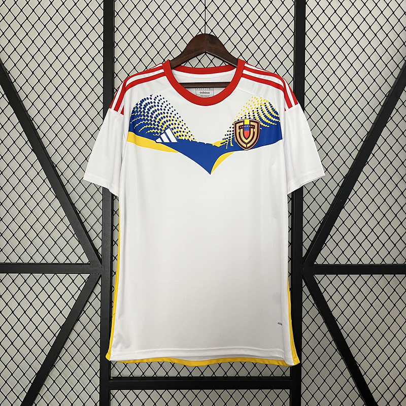 2024 Venezuela jersey away white football jersey