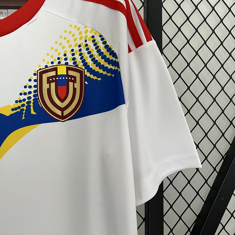 2024 Venezuela jersey away white football jersey