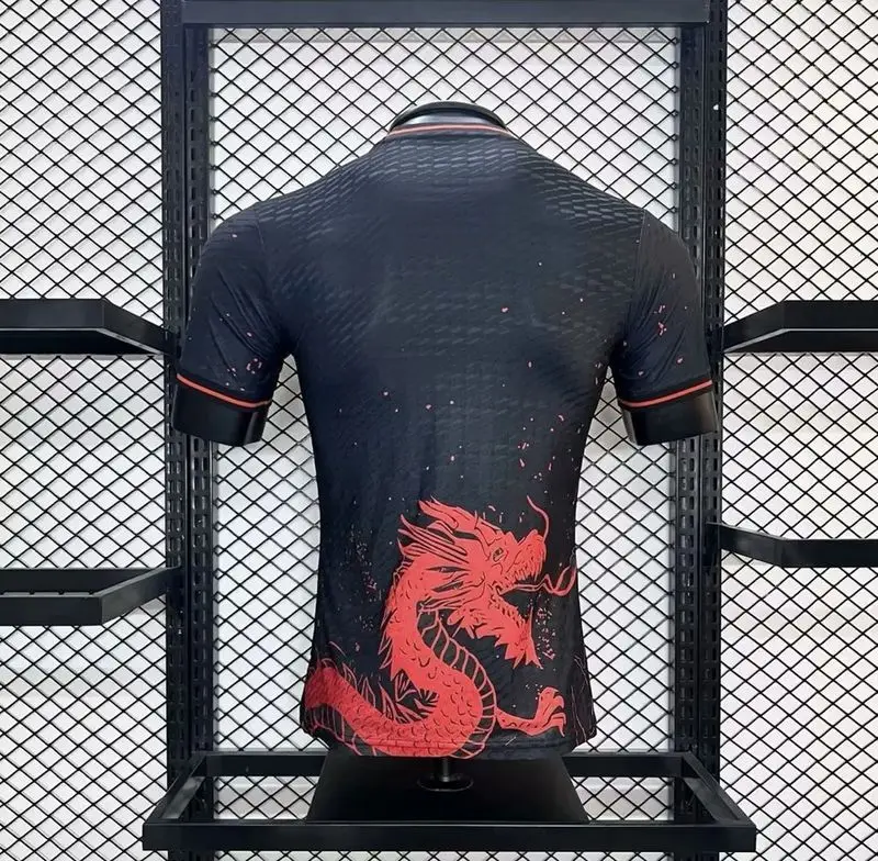 2024 Japan Red Dragon Black Warrior Player Version football jersey