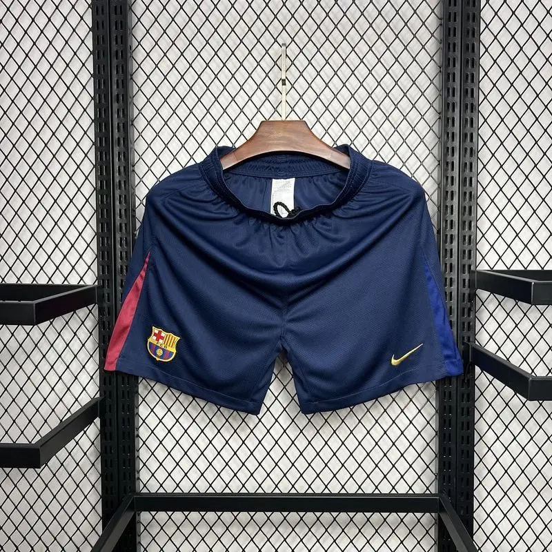 24-25 Barcelona home soccer shorts