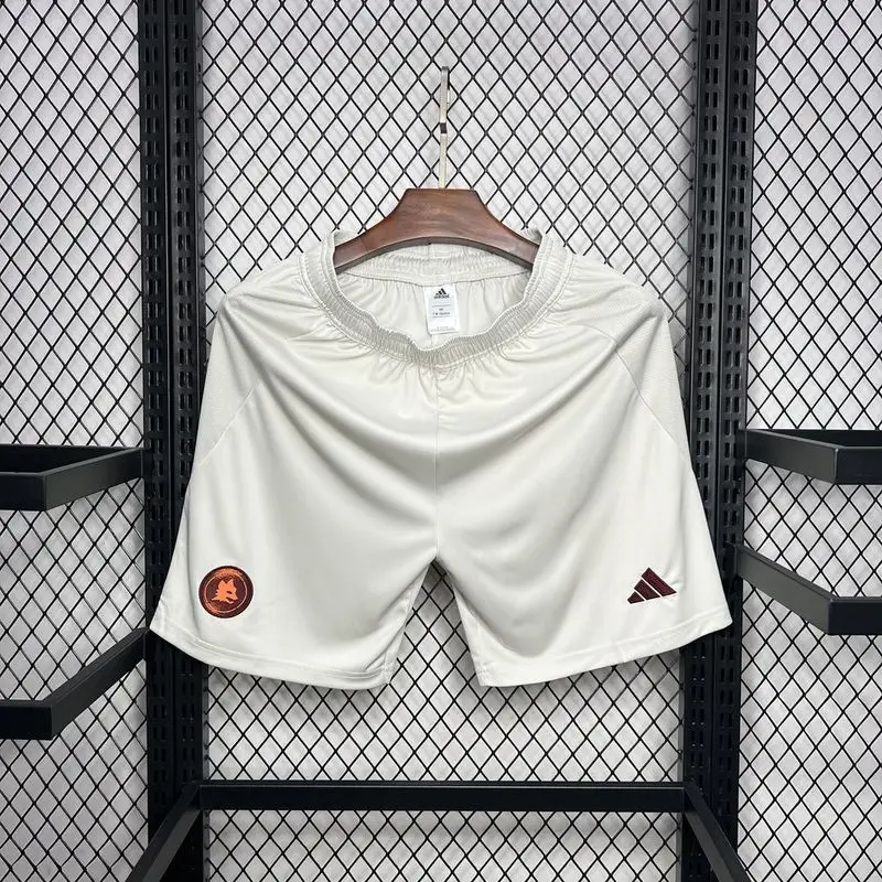 24-25 Roma away soccer shorts