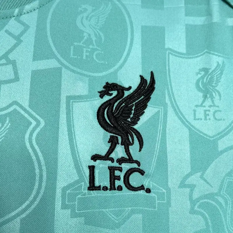 24-25 Liverpool Pre-match training football Jersey