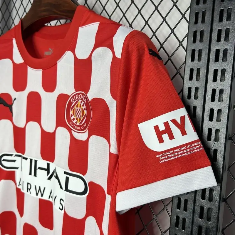 24-25 Girona home soccer jersey