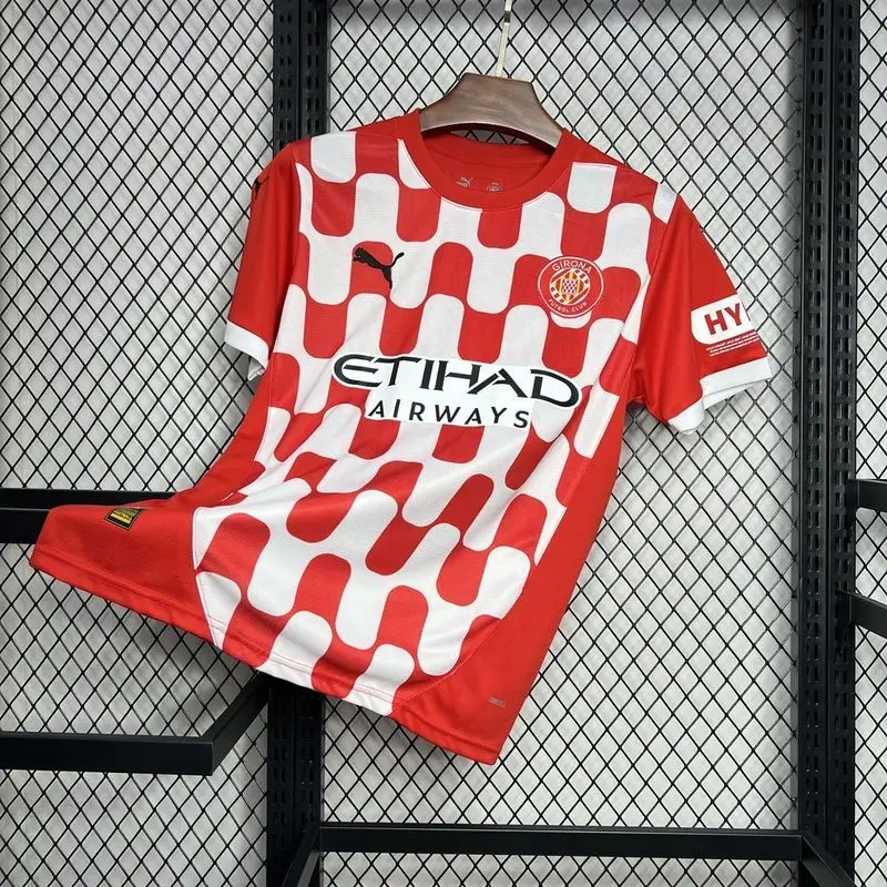 24-25 Girona home soccer jersey