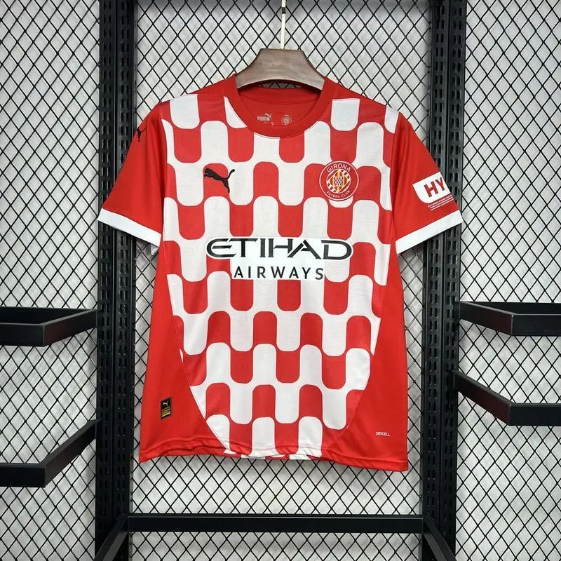 24-25 Girona home soccer jersey