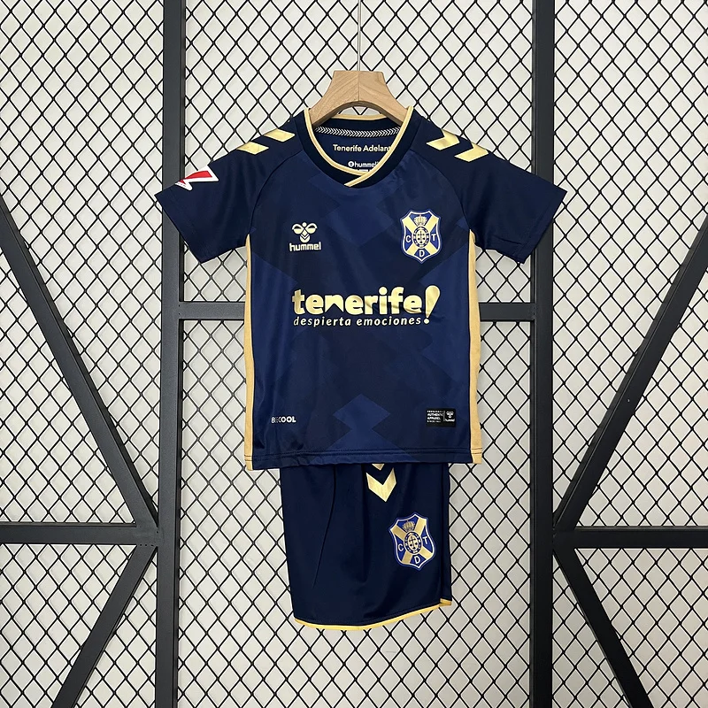 24-25 Tenerife away kids kit soccer jersey