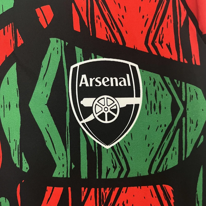 24-25 Arsenal soccer colorful windbreaker jacket