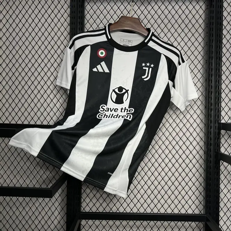 24-25 Juventus home jersey with Sponsor 