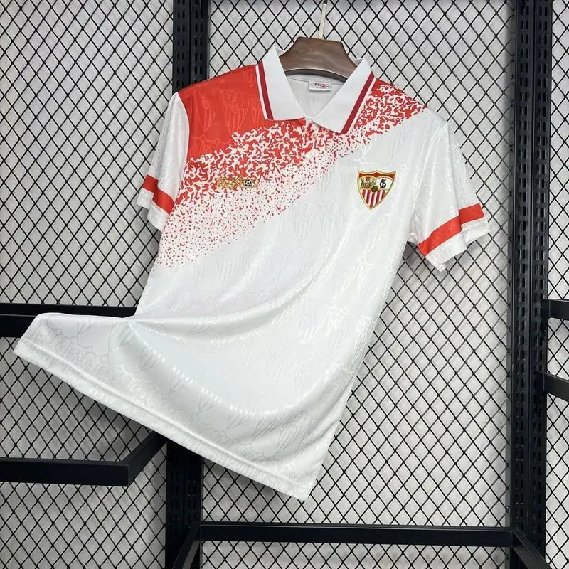 93-94 Sevilla FC Home Retro soccer Jersey