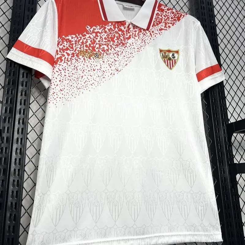 93-94 Sevilla FC Home Retro soccer Jersey