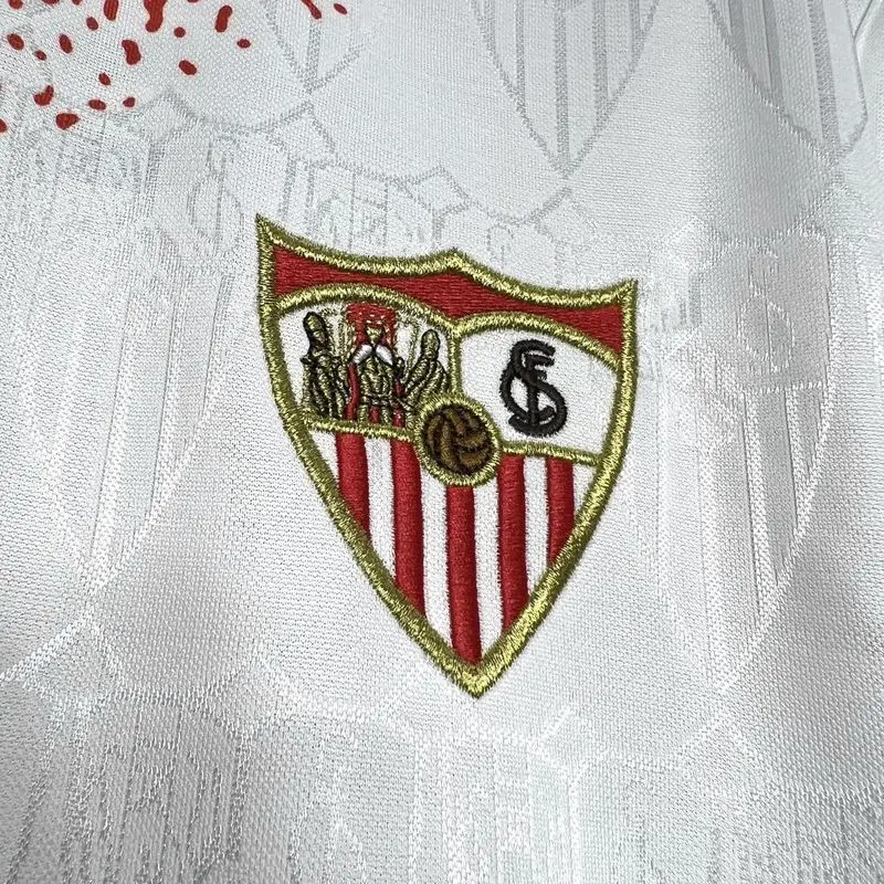 93-94 Sevilla FC Home Retro soccer Jersey