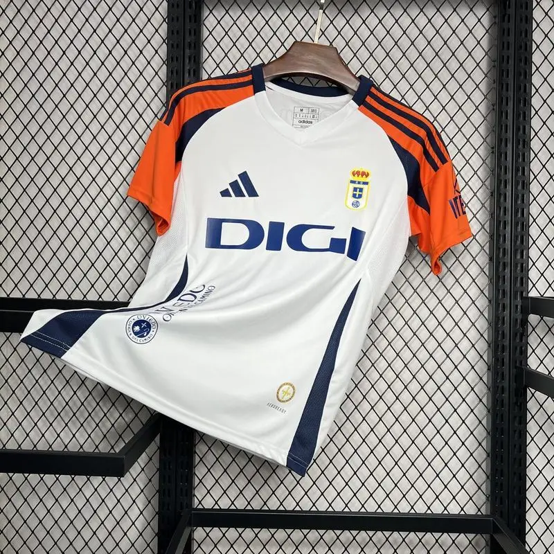 24-25 Real Oviedo Away soccer Jersey