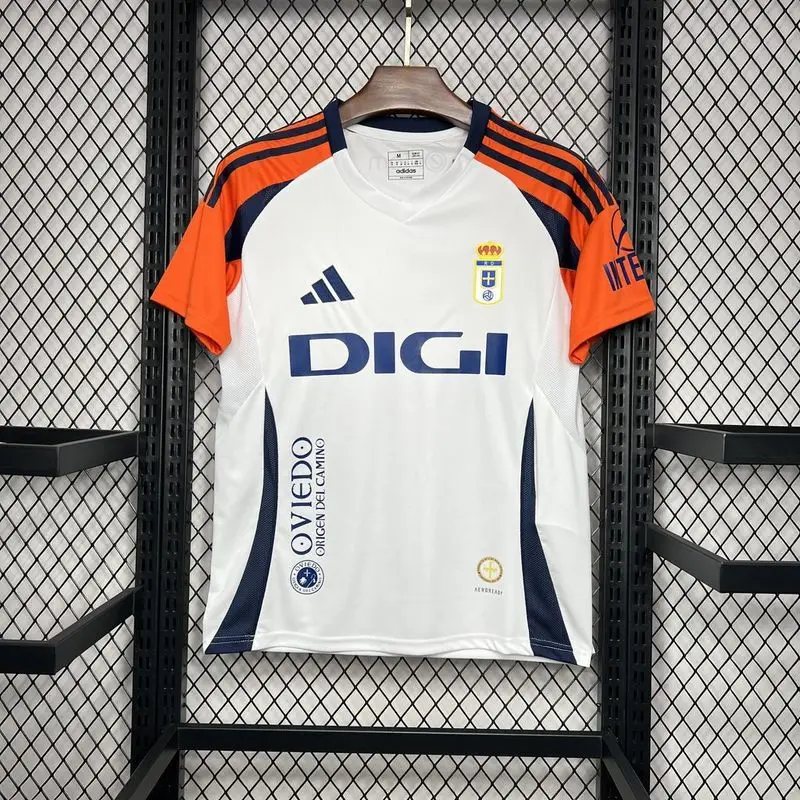 24-25 Real Oviedo Away soccer Jersey