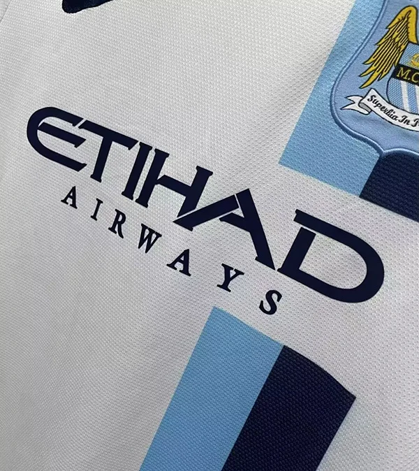 13-14 Manchester City Third away retro soccer jersey