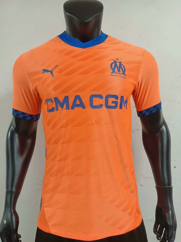 24-25 Marseille Third Away player version soccer jersey