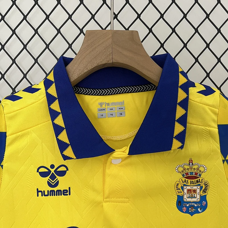 24-25 Las Palmas home kids soccer jersey