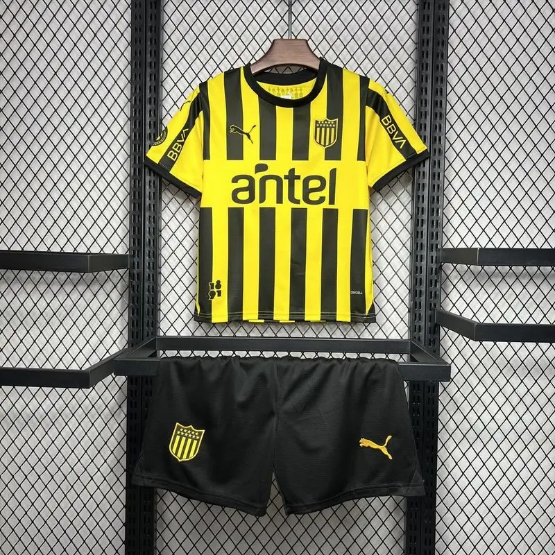 24-25 Penarol home kids soccer jersey