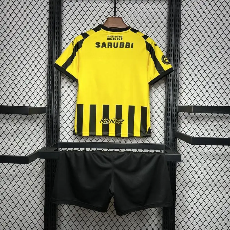 24-25 Penarol home kids soccer jersey